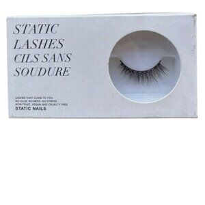 Static Lashes On The List False Eyelashes No Glue No Mess Black Falsies